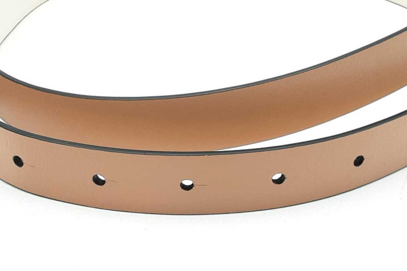 Valentino Reversible Belt With Gold Tone Buckle Size 75/30 (F) Eb1125exdu