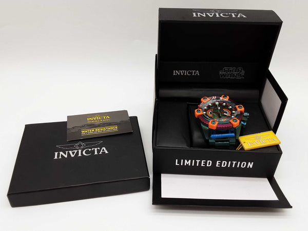 Invicta 28064 56 Star Wars Boba Fett Limited Edition Quartz Watch Do0825lxzde