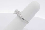 0.75ctw Diamond Solitaire Ring In Platinum 4.9 Grams Size 5 Eb0326sxzsa