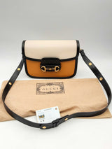 Gucci Tricolor Horsebit 1955 Shoulder Bag Eb0924sxzsa