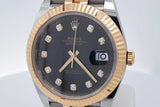 Rolex Oyster Perpetual Datejust 41mm Stainless Steel Watch Eb0626crxzsa