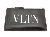 Valentino Garavani Vltn Black Leather Card Holder Sd0326lzxde