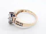 0.73 Cttw Diamond & 14k Yellow Gold Engagement Ring 5 Gram Size 5.75 Fw0426wrxdu