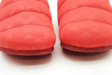 Coach Red Rachelle Monogram Quilted Slippers Size 10b Eb0326crde