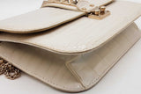 Valentino Garavani Rockstud Glam Lock Croc Embossed Leather Bag Eb0326lrxzde