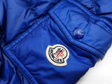 Moncler Agay Blue Quilted Puffer Jacket Size 4 Do0726lxzde
