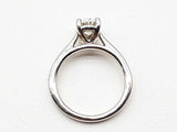 1.01 Carat Oval Diamond 0.90 Plat. 5.7g Ring Size 5 Do0624orxzde