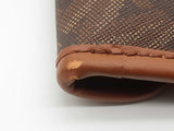 Michael Kors Brown Logo Coated Canvas Flat Pouch Do0926orde