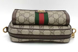 Gucci Gg Monogram Supreme Canvas Ophidia Mini Bag Eb1026lxxzsa