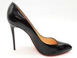 Christian Louboutin Corneille 100 Black Patent Heels Size Eu 39.5 Do0825loxde