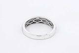 0.49ctw Diamond Ring In Sterling Silver 6.4 Grams Size 10.5 Eb1125irdu