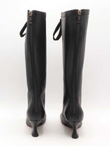 Dior Naughtily-d Wedge Boots Black Size 37 Aa1125wxzsa