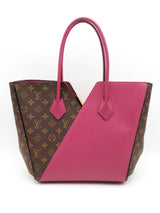 Louis Vuitton Monogram Canvas Magenta Leather Kimono Tote Bag Eb0526lcrrsa