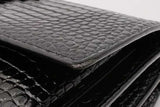 Yves Saint Laurent Crocodile Embossed Leather Sunset Shoulder Bag Eb0926irxsa