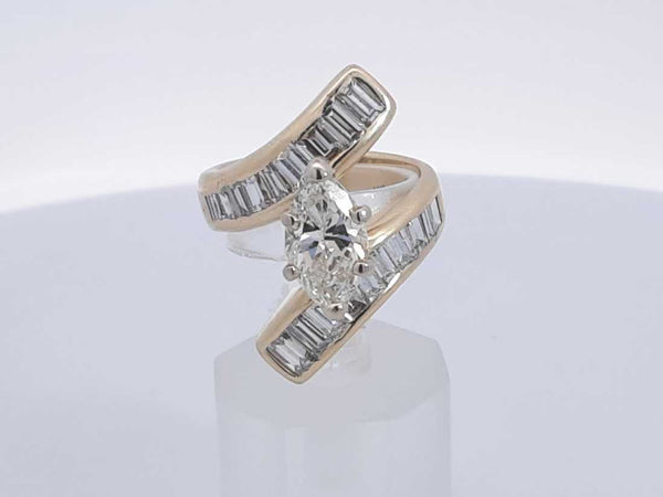 3.48 Cttw 14k Yellow Gold 9.4 G Wedding Ring Size 7 Aa0525wxzxsa