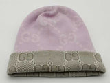 Gucci Wool Beanie Purple Reversible Aa0726rzsa