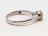 0.65 Cttw Champage Diamond 0.95 Platinum 5.1g Ring Size 8.75 Lh0324pixde