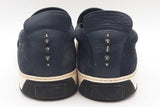 Fendi Monster Navy Blue Suede Slip On Sneakers Size 11 Eb0925ocrde