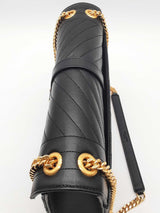 Yves Saint Laurent Envelope Quilted Black Leather Shoulder Bag Eb1225lxxzde