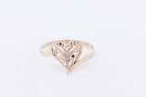 10k Yellow Gold Heart Ring 1 Gram Size 7 Eb1024orsa