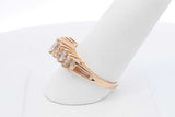 0.35cttw Diamond Ring In 14k Yellow Gold 3.6 Grams Size 8.5 Eb0626orxdu