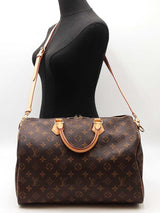 Louis Vuitton Speedy Bandoulière 35 In Monogram Coated Canvas Fw0925wxzdu