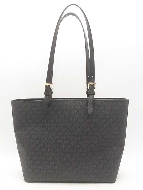 Michael Kors Jet Set Medium Black Handbag Aa0725rzsa