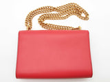 Louis Vuitton Louise Red Leather Chain Shoulder Bag Do0726cxzde
