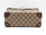Gucci Bamboo Globe Trotter Vanity Case In Gg Supreme Coated Canvas Fw0826lxzdu