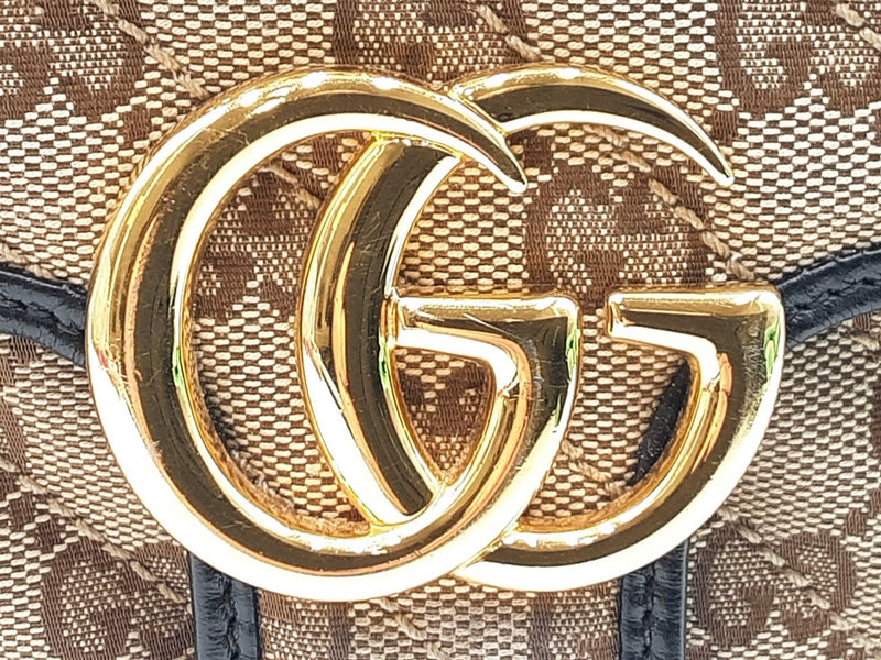 Gucci Monogram Canvas Marmont Shoulder Bag Fw1024pxzdu