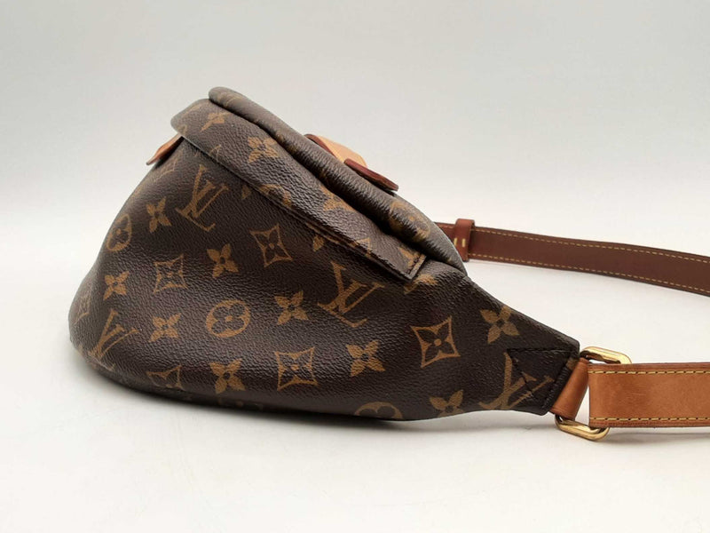 Louis Vuitton Bumbag Monogram Coated Canvas Brown Aa0525szxsa