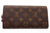 Louis Vuitton Monogram Bloom Flower Emilie Wallet Eb0726lrxde
