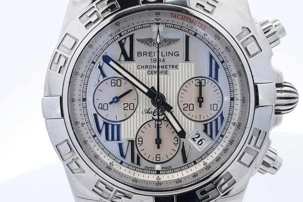 Breitling 1884 43mm Automatic Chronometre Stainless Steel Watch Eb0924lxxzsa