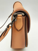 Coach Beat Saddle Tan Leather Crossbody Bag Do1124prde