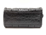 Marc Jacobs The Croc Embossed Black Micro Tote Bag Sd0726lzxdu