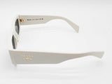 Prada Spra01 White Sunglasses Do0125lxzde