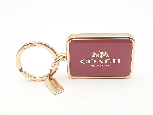 Coach Horse And Carriage Key Holder Bag Charm Fw0725wxdu