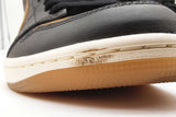Nike Air Jordan 1 Retro High Og Black Metallic Gold Sneakers Size Us 8.5 Sd1026