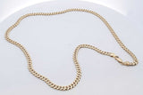 14k Yellow Gold Cuban Link Chain 32.1 Grams 20 Inch Eb1125lwexdu