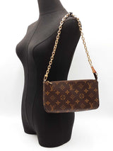 Louis Vuitton Pochette Accessoires In Monogram Coated Canvas Fw0826ixzdu