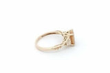Diamond & Gemstone Ring In 10k Yellow Gold 2.5 Grams Size 7 Eb0926loxsa