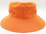 Hermes Embroidered H Logo Orange Bucket Hat Size 59 Do0926wxzde