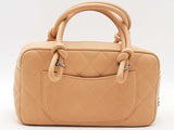 Chanel Mini Cambon Lambskin Beige / Tan Handbag Aa0826rrzsa