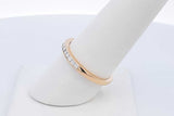 Tiffany & Co. Diamond 18k Yellow Gold Ring 2.6 Grams Size 8 Eb0626lrxzde