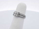 0.88 Cttw Diamond & 10k White Gold Ring 4.5 Grams Size 4.5 Fw0725rzxdu