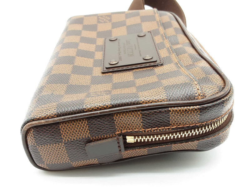 Louis Vuitton Brooklyn Brown Damier Ebene Bum Bag Do0425icxde