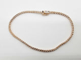 1.76 Cttw Lab Grown Diamonds 14k Gold 3.41g Tennis Bracelet 6.75 In Do0726srxde