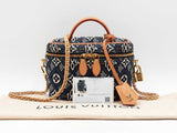 Louis Vuitton Since 1854 Vanity Pm In Blue Jacquard Fw1125loxzdu