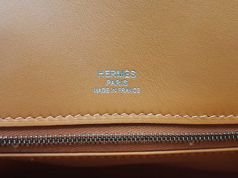 Hermes Shadow Birkin 25 Potiron Orange Swift Palladium Handbag Do0425oxzxzde