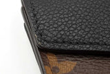 Louis Vuitton Monogram Canvas & Black Leather Pallas Wallet Eb0726oxzdu